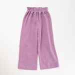 Load image into Gallery viewer, Gaucho Pant in Grape Terry
