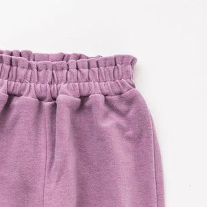 Gaucho Pant in Grape Terry