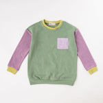 Load image into Gallery viewer, Modern Sweatshirt in Sorbet Colorblock
