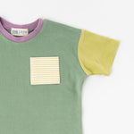 Load image into Gallery viewer, Relaxed Pocket Tee in Sorbet Colorblock
