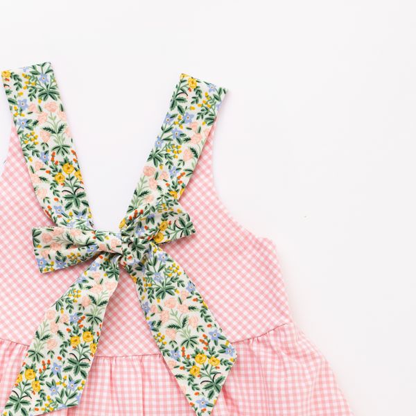 Sunday Dress in Aster Gingham