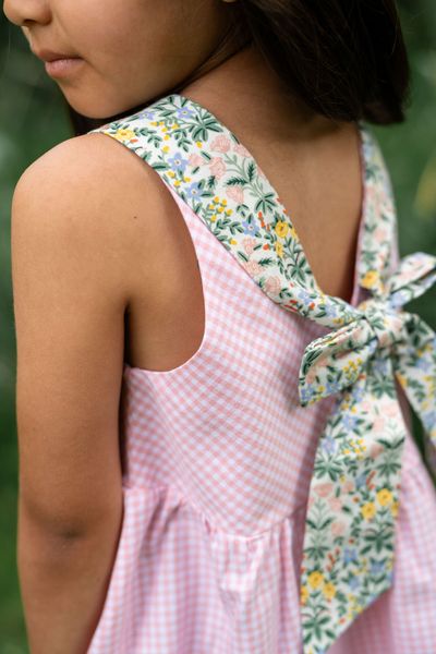 Sunday Dress in Aster Gingham