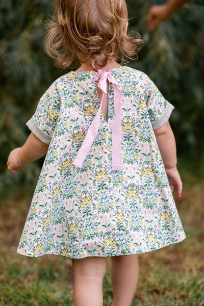 Reversible Swing Tunic in Clover Blooms