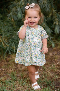 Reversible Swing Tunic in Clover Blooms