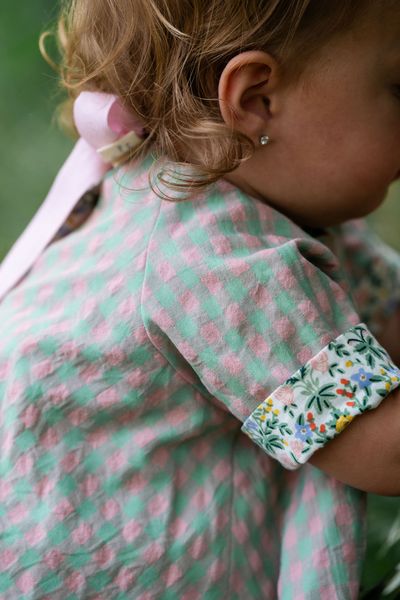 Reversible Swing Tunic in Clover Blooms