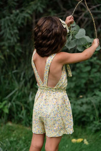 Knotted Shortsuit in Verbena