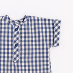 Load image into Gallery viewer, Popover Shirt in Ink Gingham
