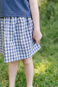 Reversible Skirt in Inkberry