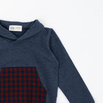 Load image into Gallery viewer, Bamboo Shawl Collar Sweatshirt in Evening Rust
