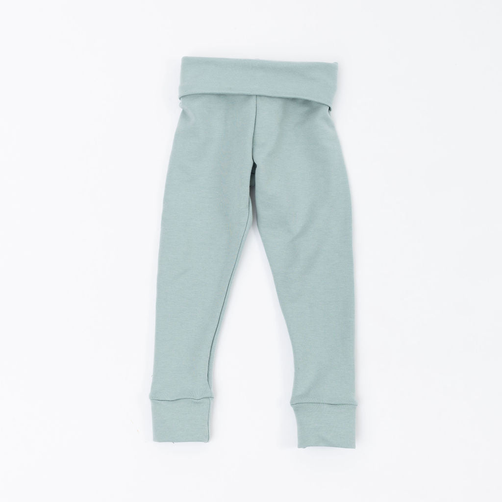 Bamboo Legging in Glacier French Terry