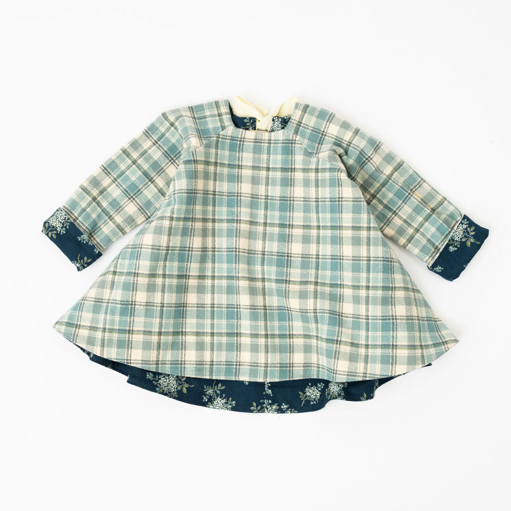 Reversible Swing Tunic in Winter Corsage