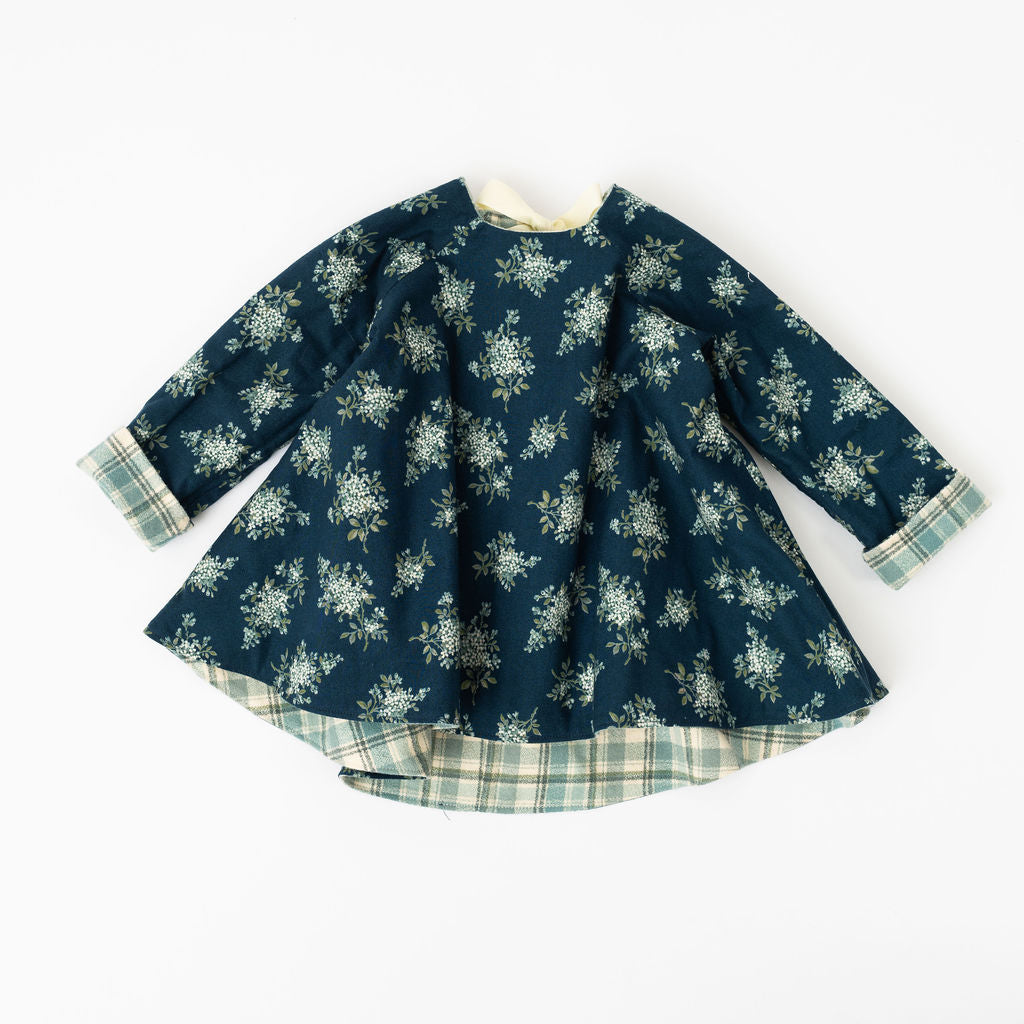 Reversible Swing Tunic in Winter Corsage