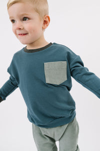 Bamboo Modern Sweatshirt in Bluegrass