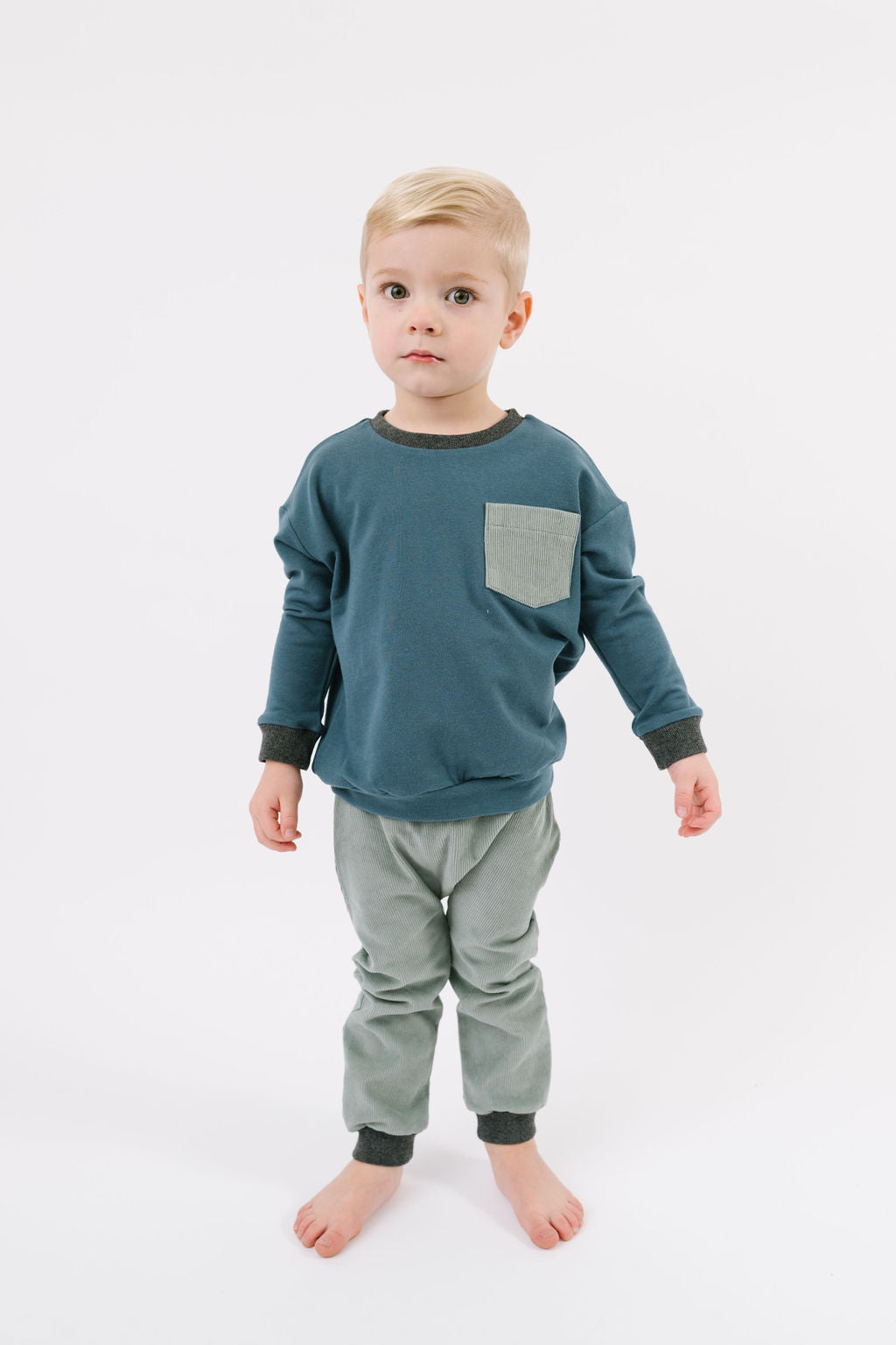 Bamboo Modern Sweatshirt in Bluegrass