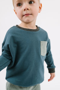 Bamboo Modern Sweatshirt in Bluegrass