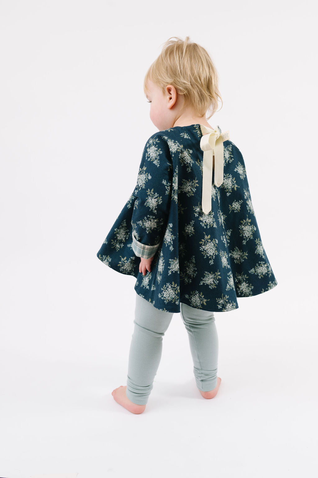 Reversible Swing Tunic in Winter Corsage