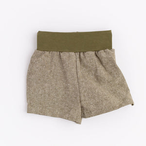 Easy Short in Olive Linen