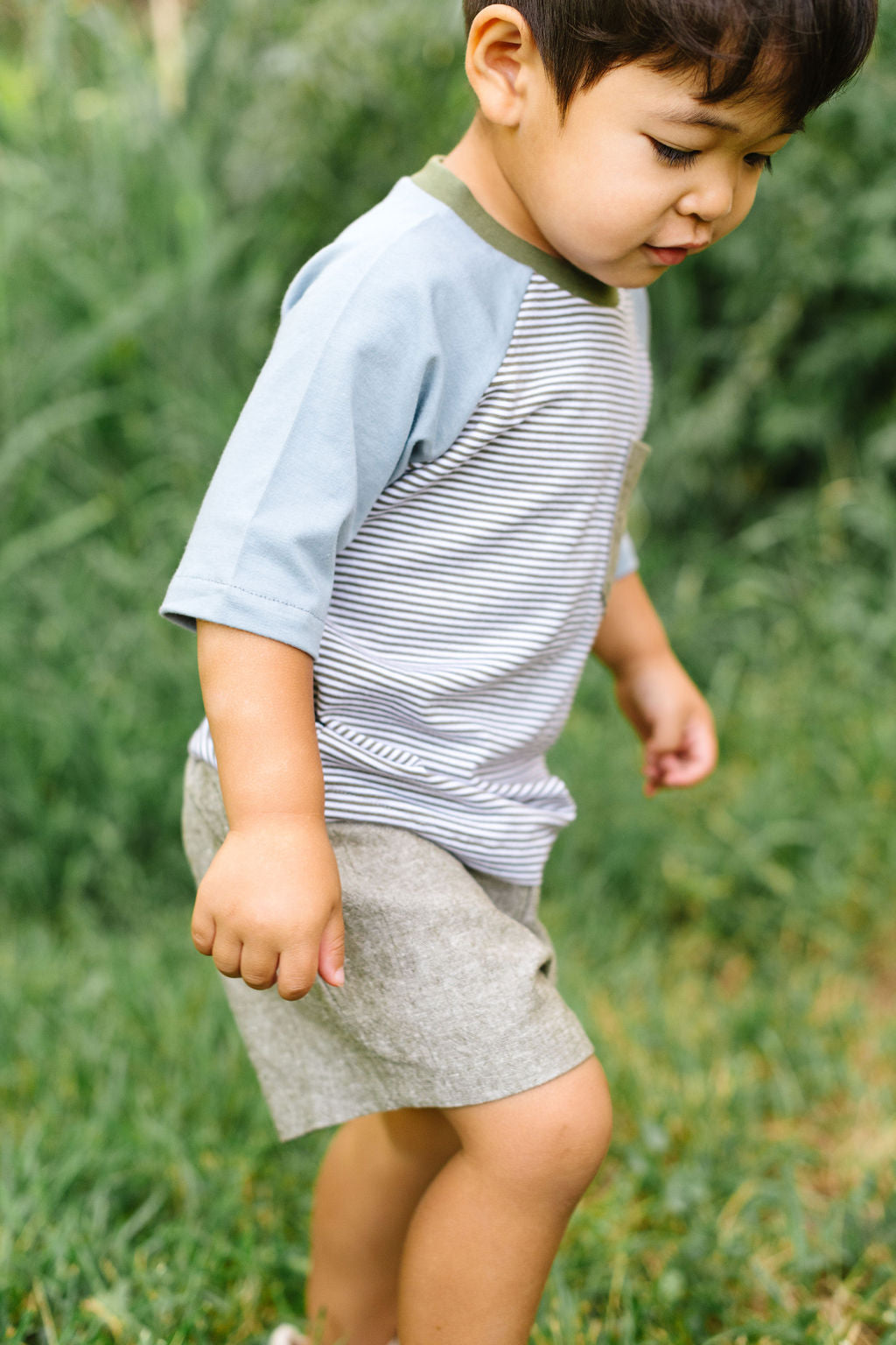 Easy Short in Olive Linen