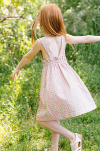 Beach Dress in Malibu Plaid