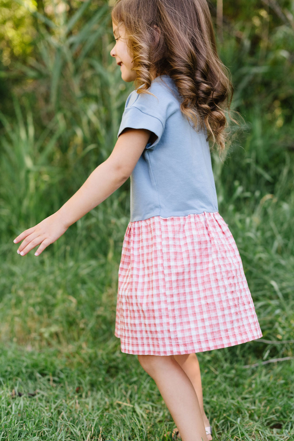 Casual Dress in Watermelon Daydream