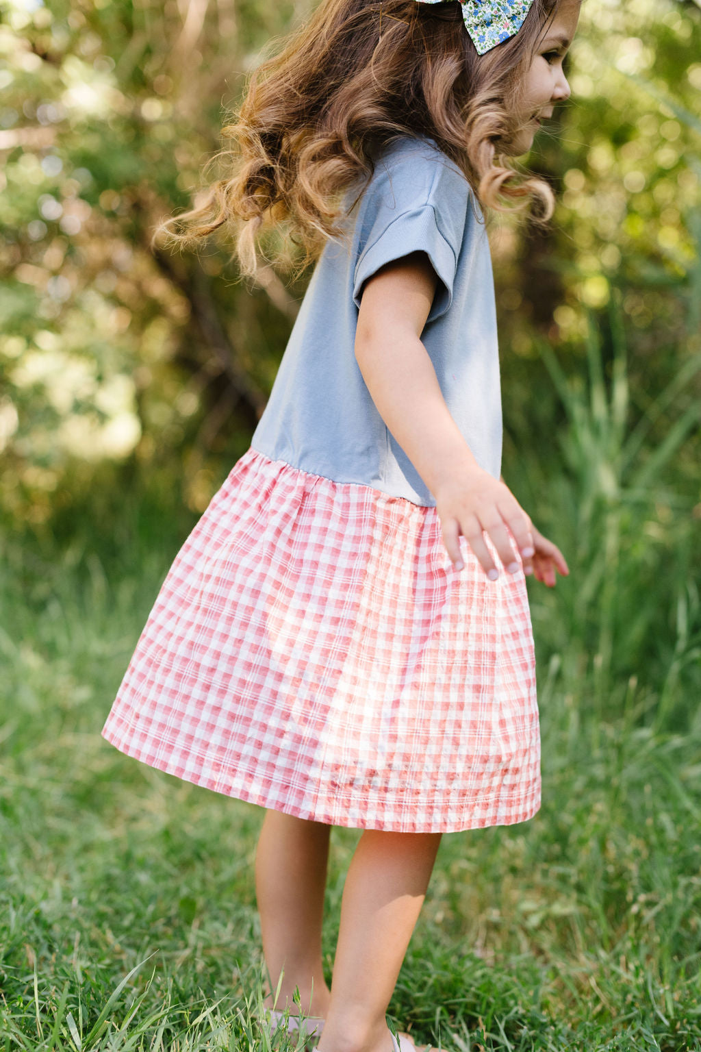 Casual Dress in Watermelon Daydream